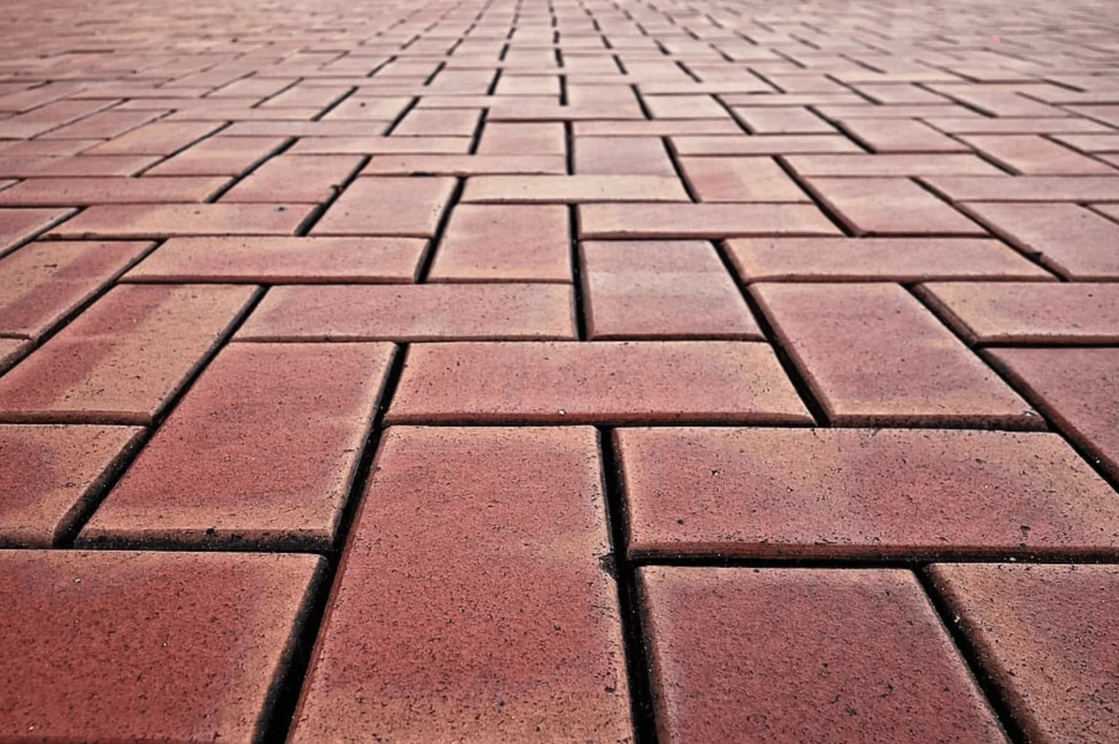 Clay brick pavers