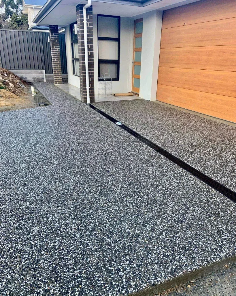 Decorative concrete finish