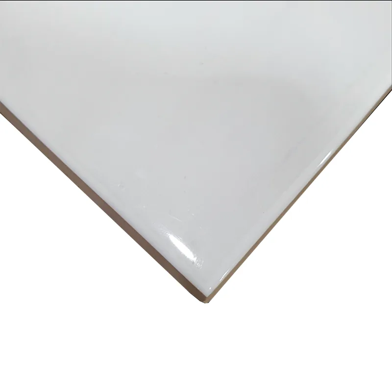 Glazed ceramic floor tiles