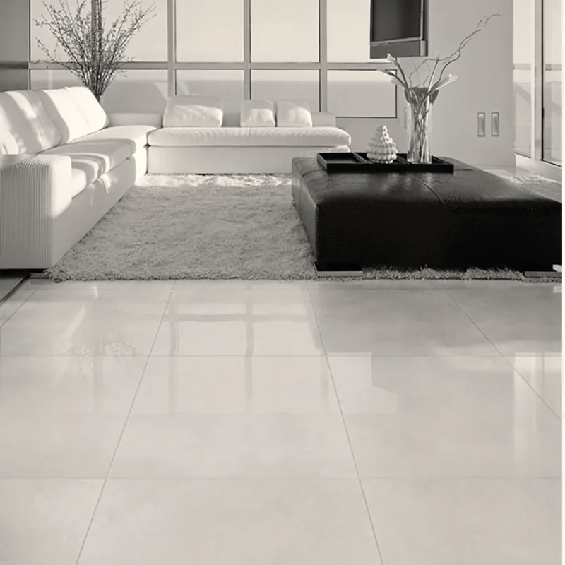 Polished porcelain tile