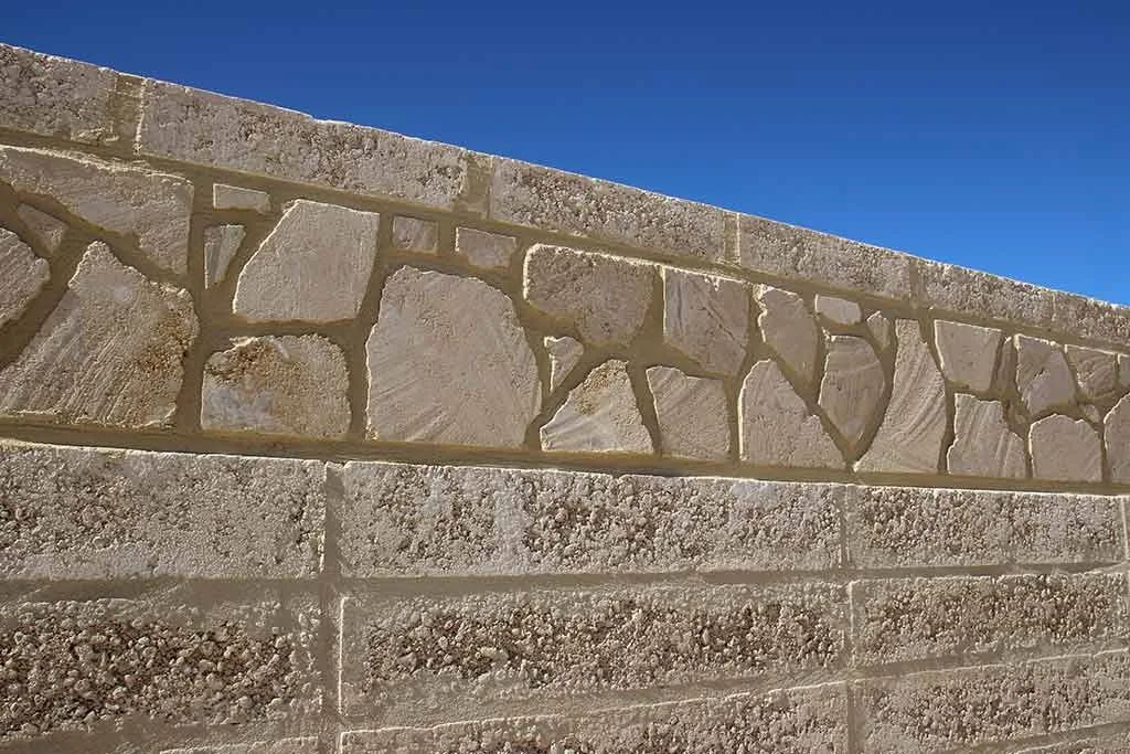 Reconstituted stone paving