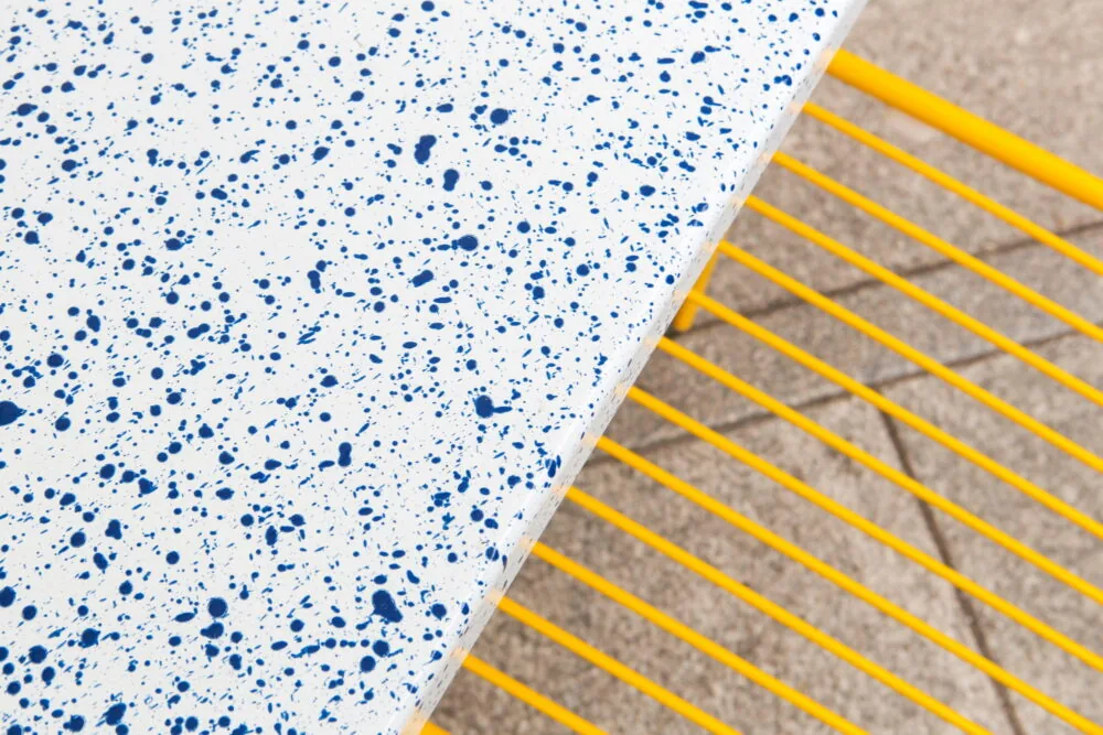 Vitreous enamel surface
